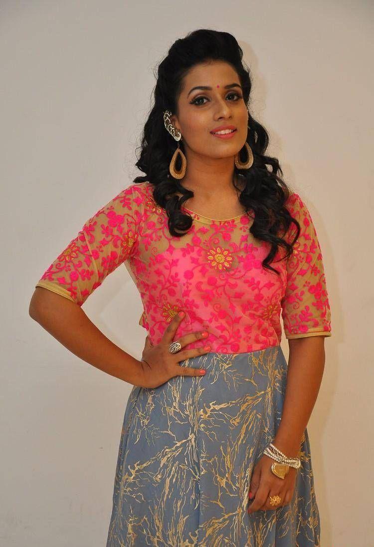 Chetana Uttej Stills At Dharma Yogi Movie Audio Launch