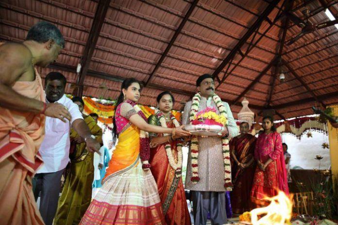 Gali Janardhan Reddy's daughter Brahmani's wedding Photos