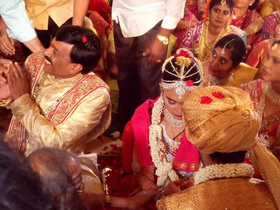 Gali Janardhan Reddy's daughter Brahmani's wedding Photos