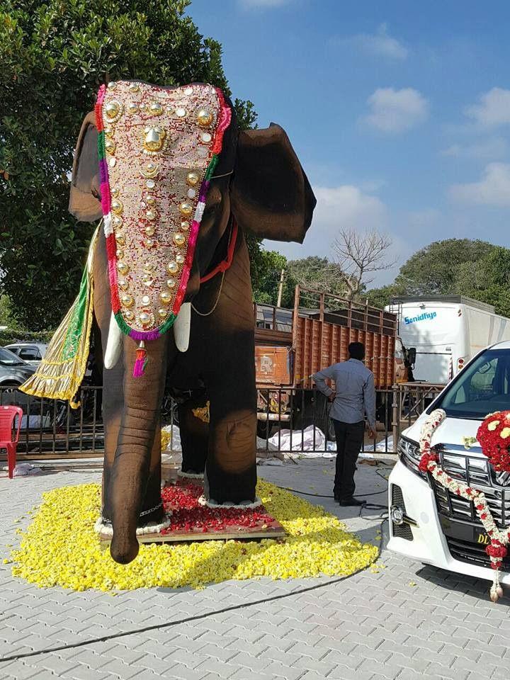 Gali Janardhan Reddy's daughter Brahmani's wedding Photos