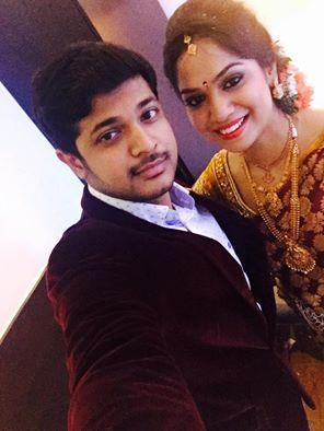 Singer Anudeep Dev & Ravali Engagement Photos