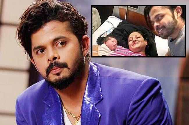 Indian Cricketer Sreesanth Blessed with a baby boy Photos