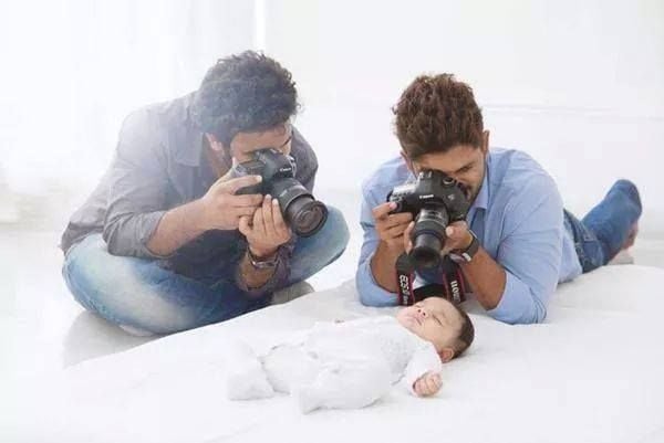 Allu Arjun Son Allu Ayaan Rare Photos