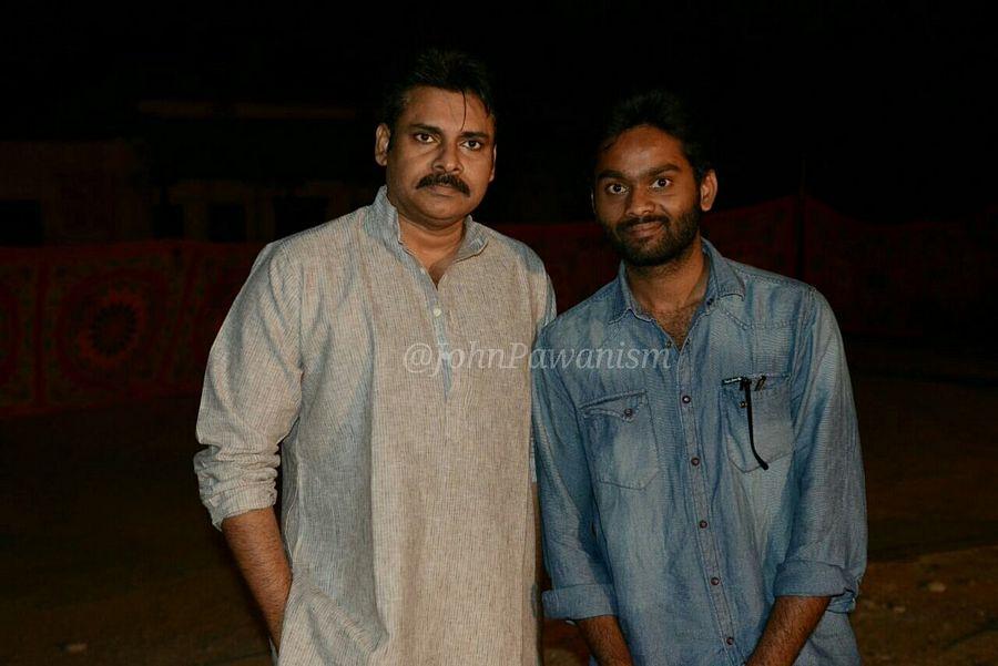 Exclusive Photos Leaked from the sets of Katamarayudu Movie