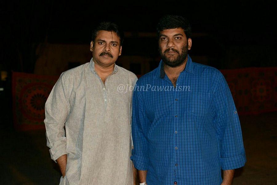 Exclusive Photos Leaked from the sets of Katamarayudu Movie