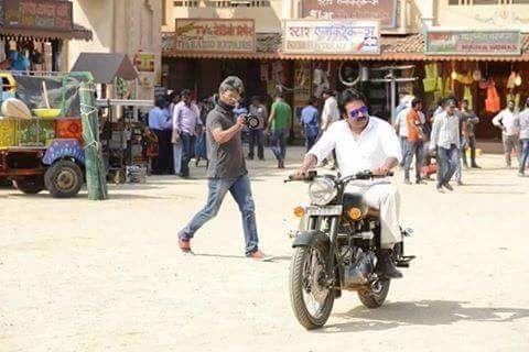 Exclusive Photos Leaked from the sets of Katamarayudu Movie