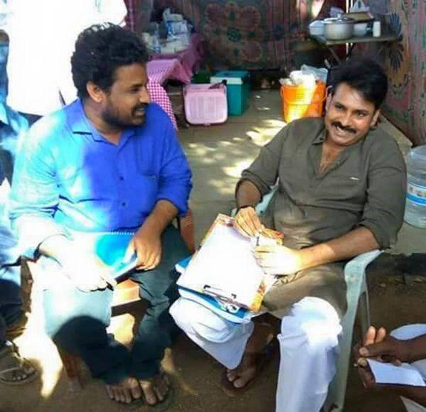 Exclusive Photos Leaked from the sets of Katamarayudu Movie