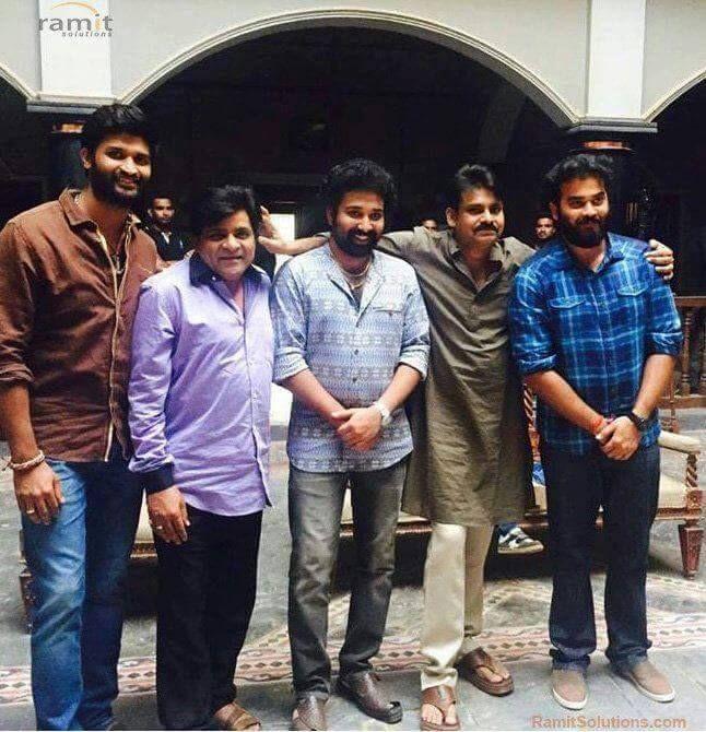 Exclusive Photos Leaked from the sets of Katamarayudu Movie