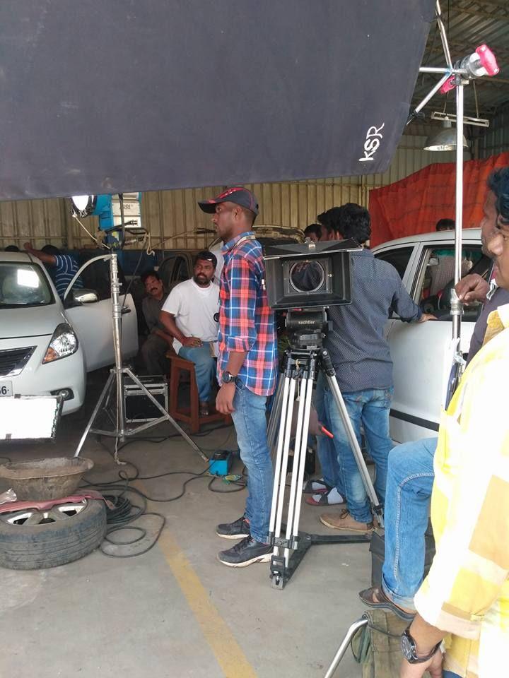 Exclusive Photos Leaked from the sets of Katamarayudu Movie