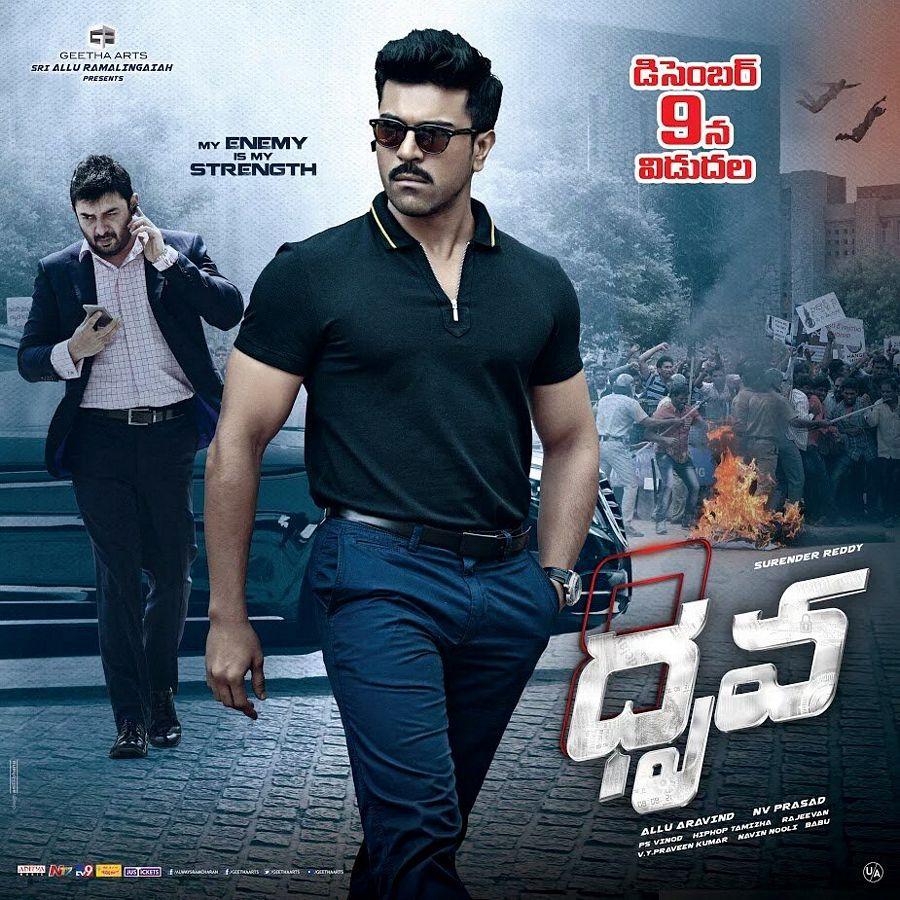 Mega Power Star Ram Charan's HQ Stills From Dhruva