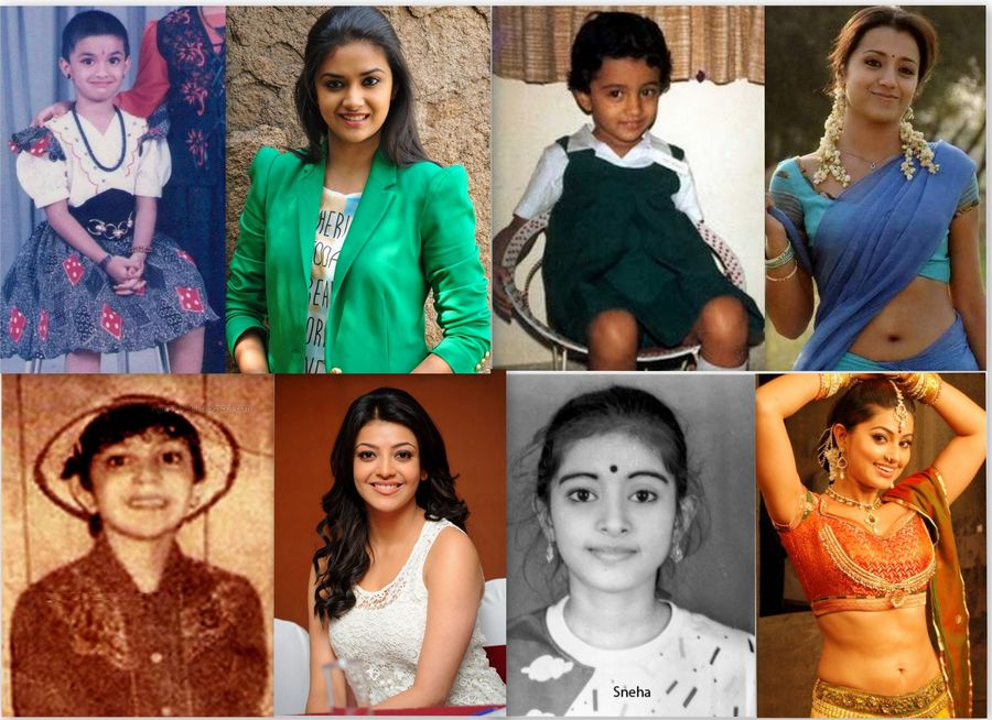 Rare Childhood Photos of Tollywood Actresses