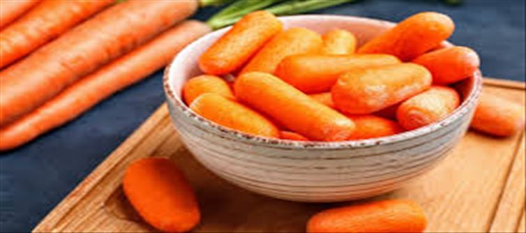 Baby carrots to gain gorgeous, radiant skin!!!