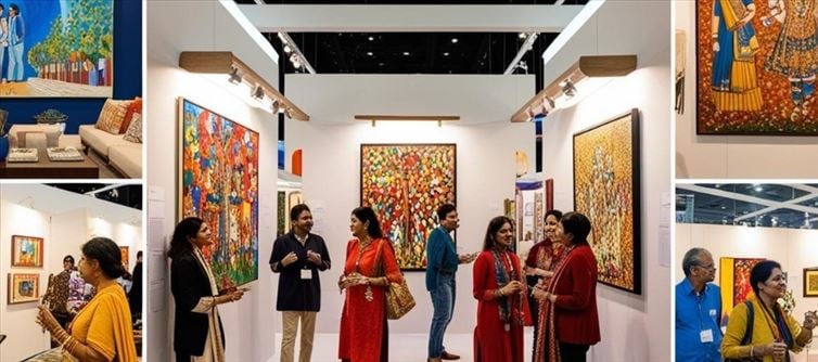 India Art Truthful 2025 Begins In Delhi