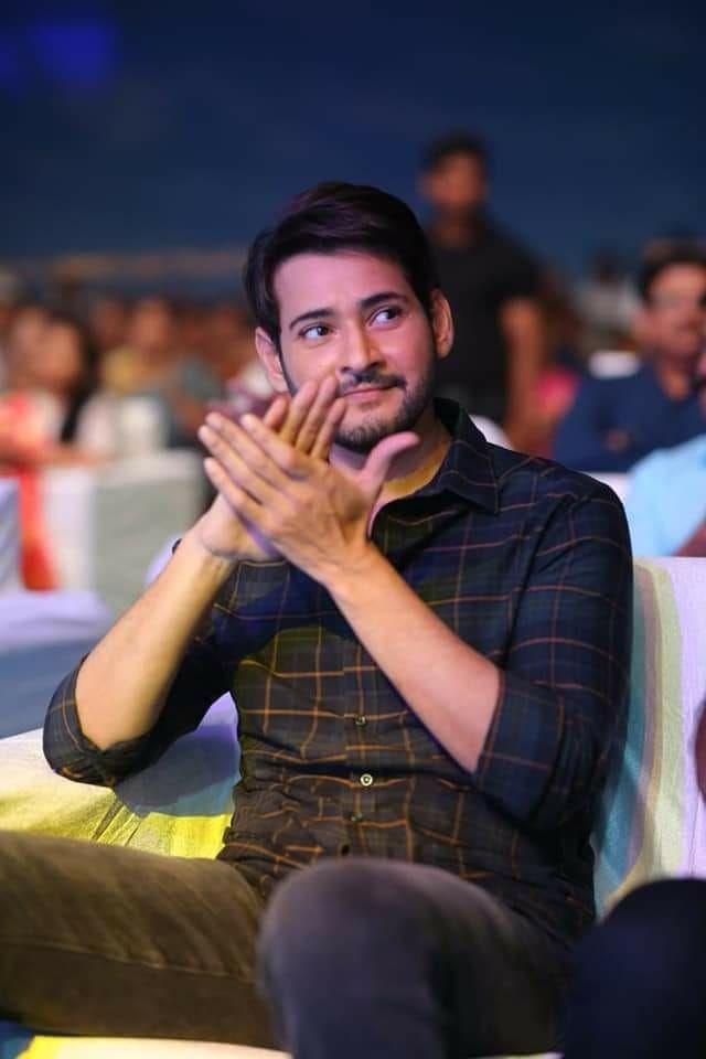 Superstar Mahesh at Sammohanam Pre Release Event Stills