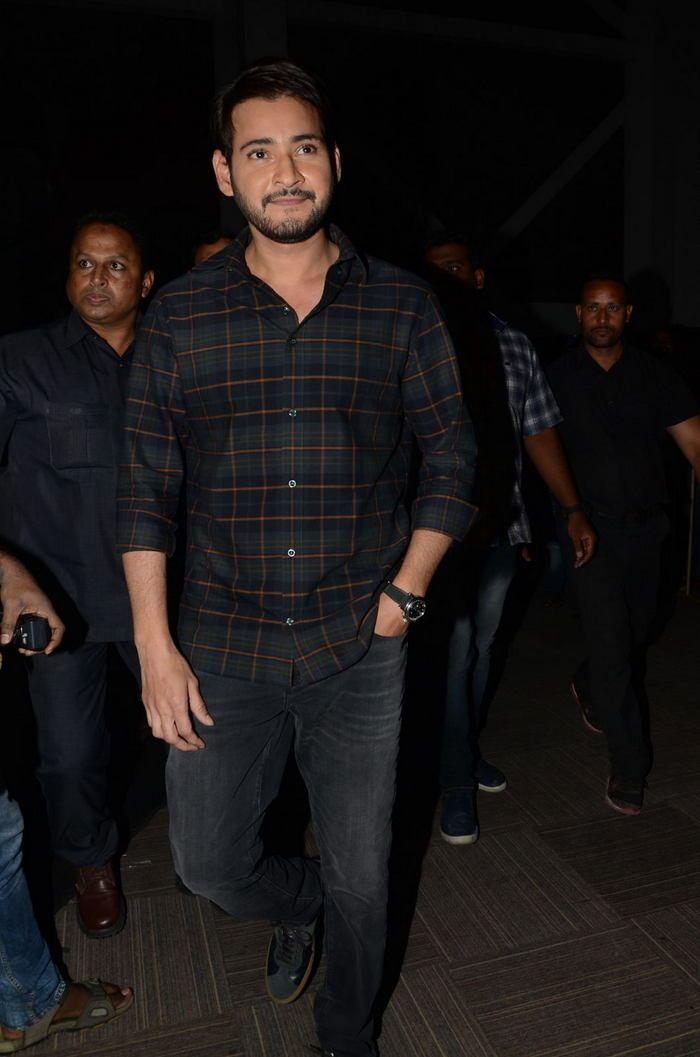 Superstar Mahesh at Sammohanam Pre Release Event Stills