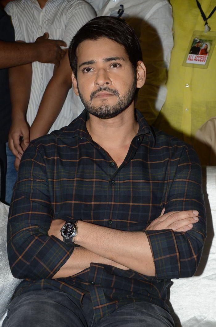 Superstar Mahesh at Sammohanam Pre Release Event Stills