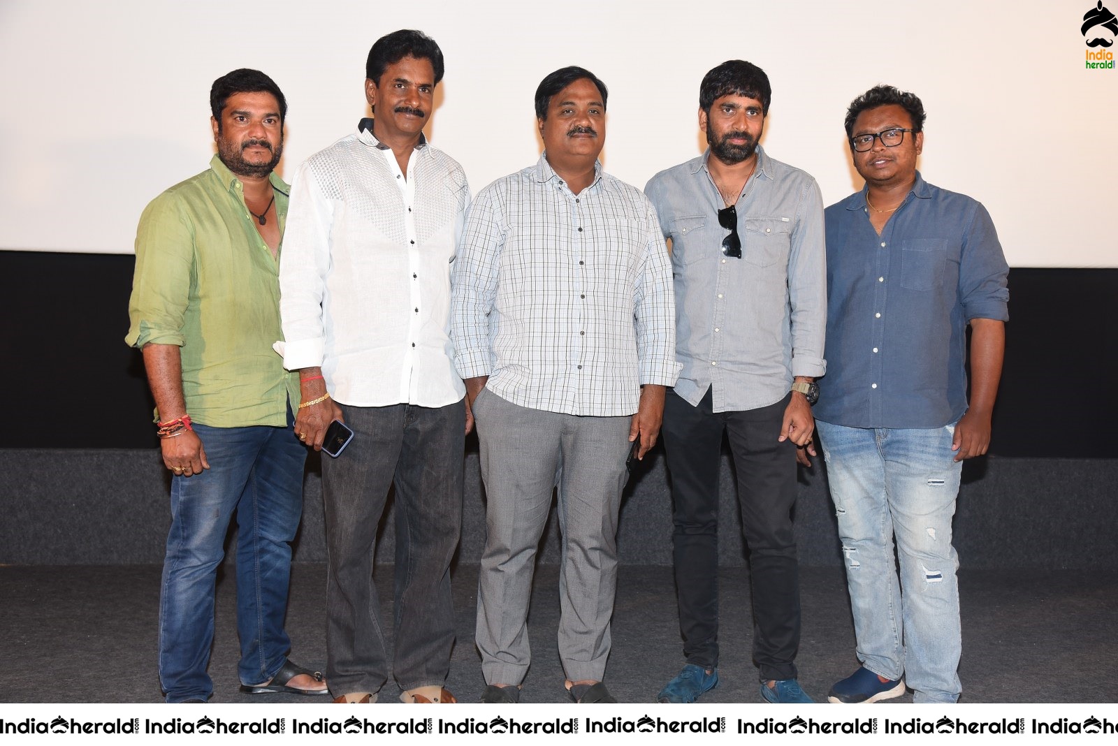 Actors and Crew of Krack Movie during Teaser launch