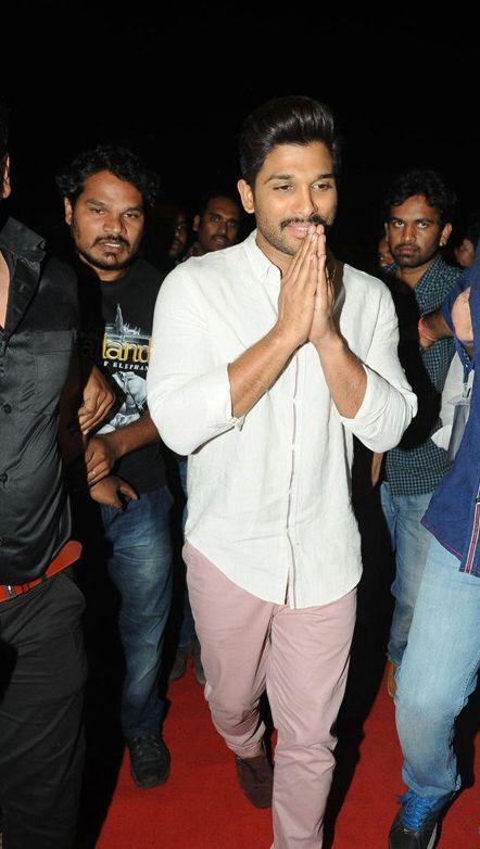 Allu Arjun at Chiranjeevi 60th Birthday Celebrations