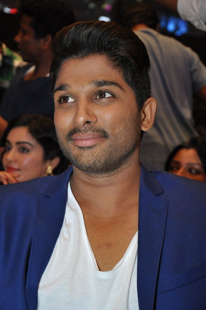 Allu Arjun latest Stills At S/O Satyamurthy Audio Launch