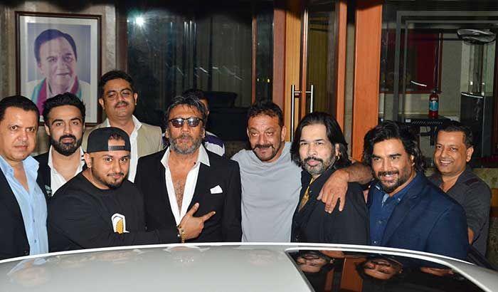 Celebrities Meet At Sanjay Dutt House