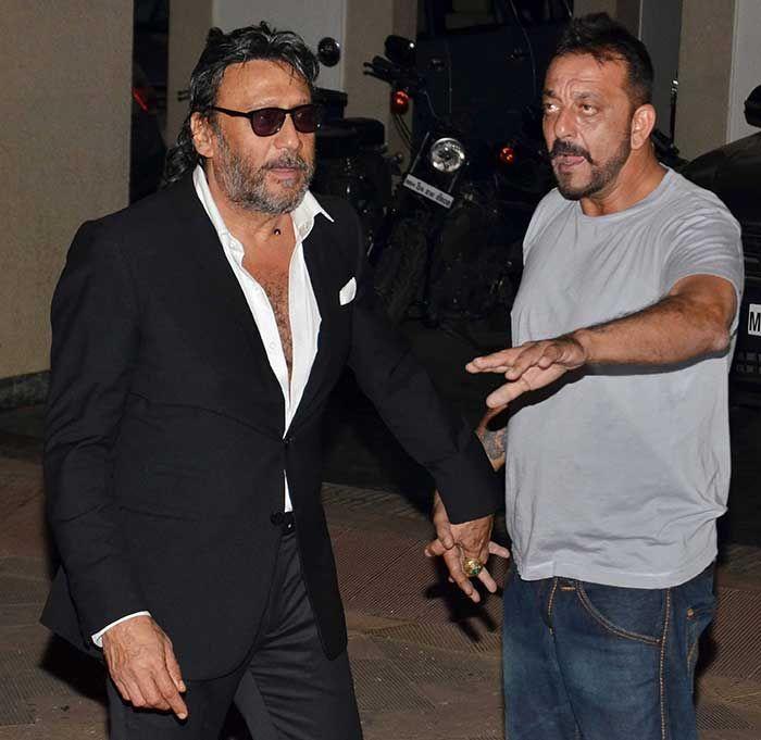 Celebrities Meet At Sanjay Dutt House