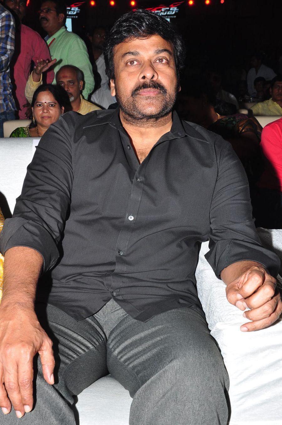 Chiranjeevi Stills at Bruce Lee Audio Launch