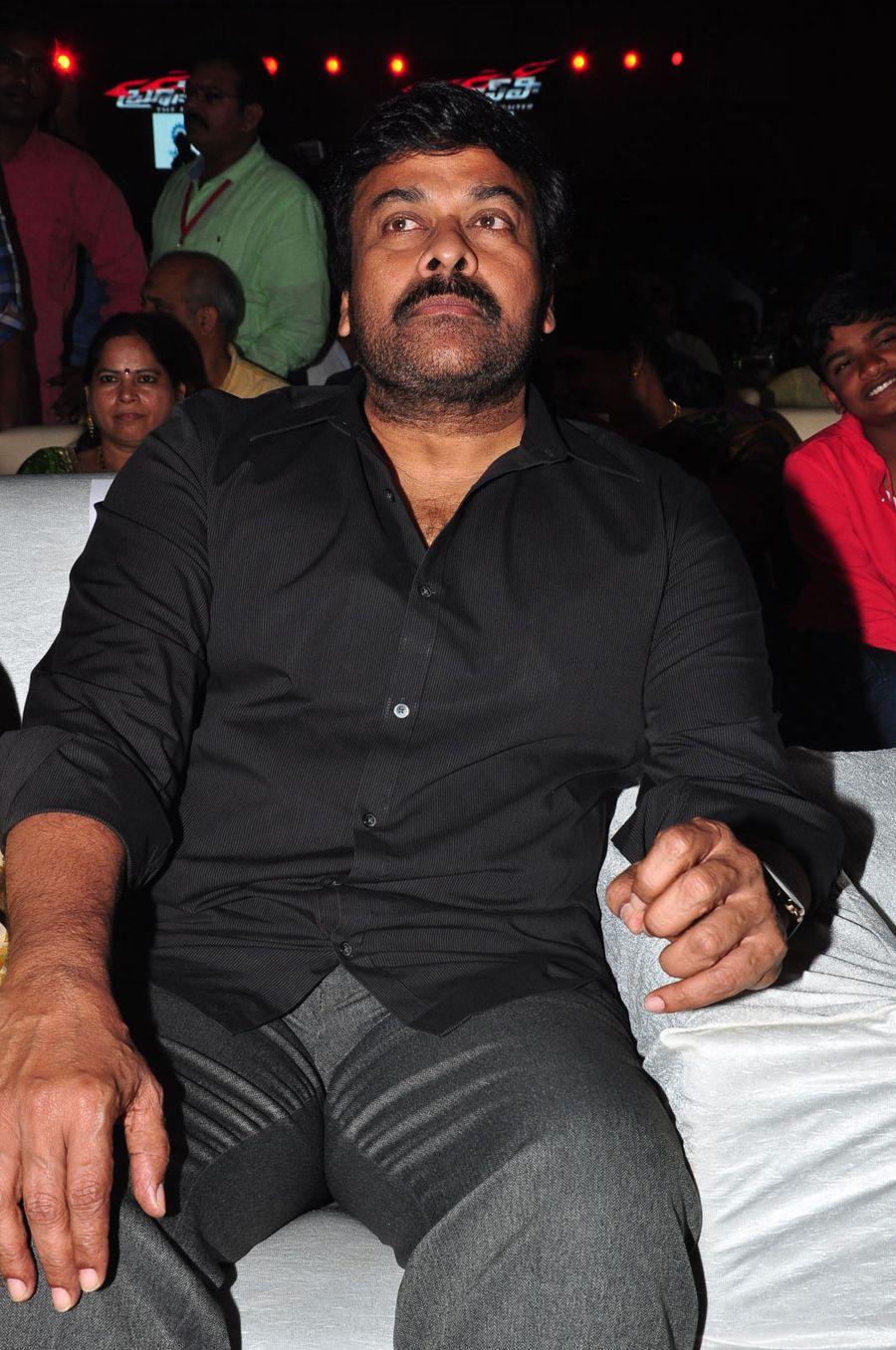 Chiranjeevi Stills at Bruce Lee Audio Launch