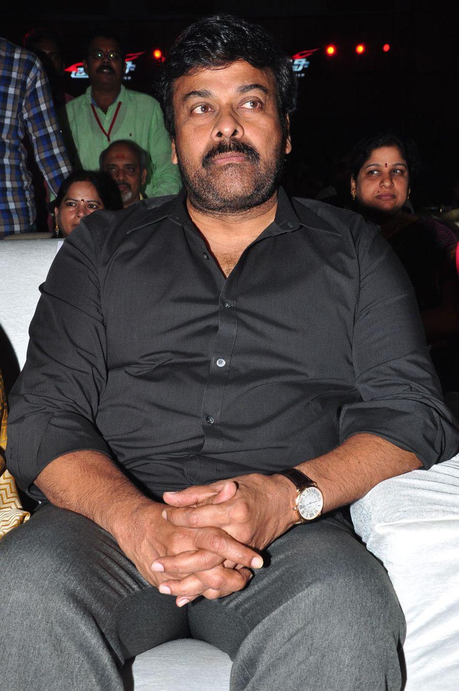 Chiranjeevi Stills at Bruce Lee Audio Launch