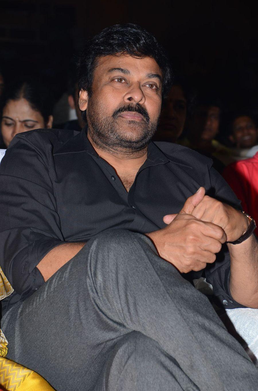 Chiranjeevi Stills at Bruce Lee Audio Launch