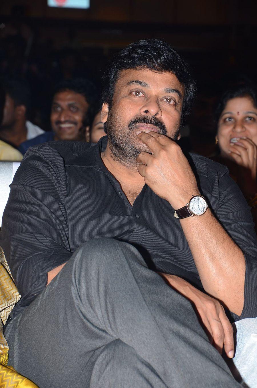 Chiranjeevi Stills at Bruce Lee Audio Launch