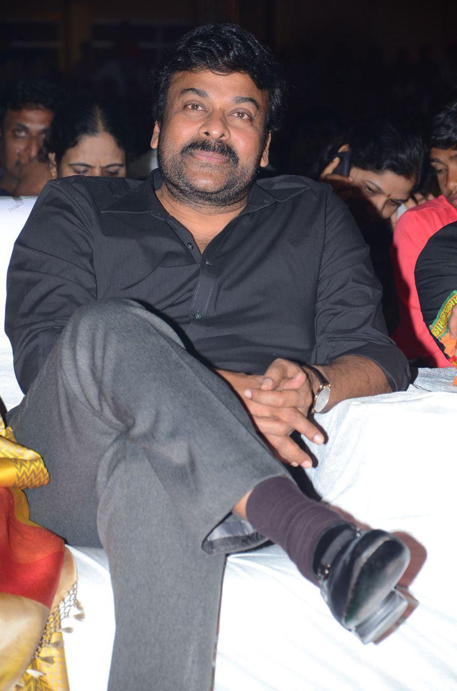 Chiranjeevi Stills at Bruce Lee Audio Launch