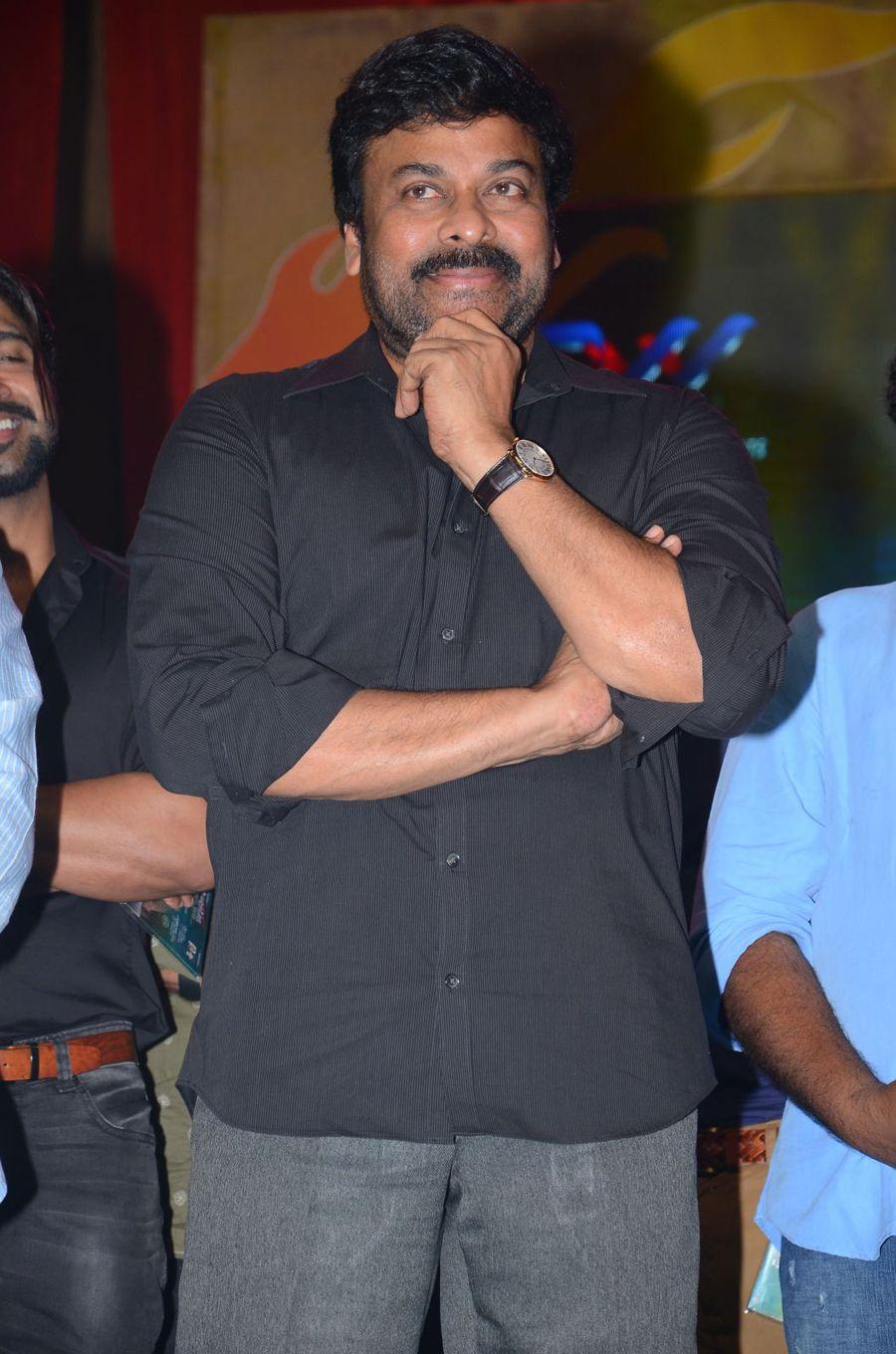 Chiranjeevi Stills at Bruce Lee Audio Launch