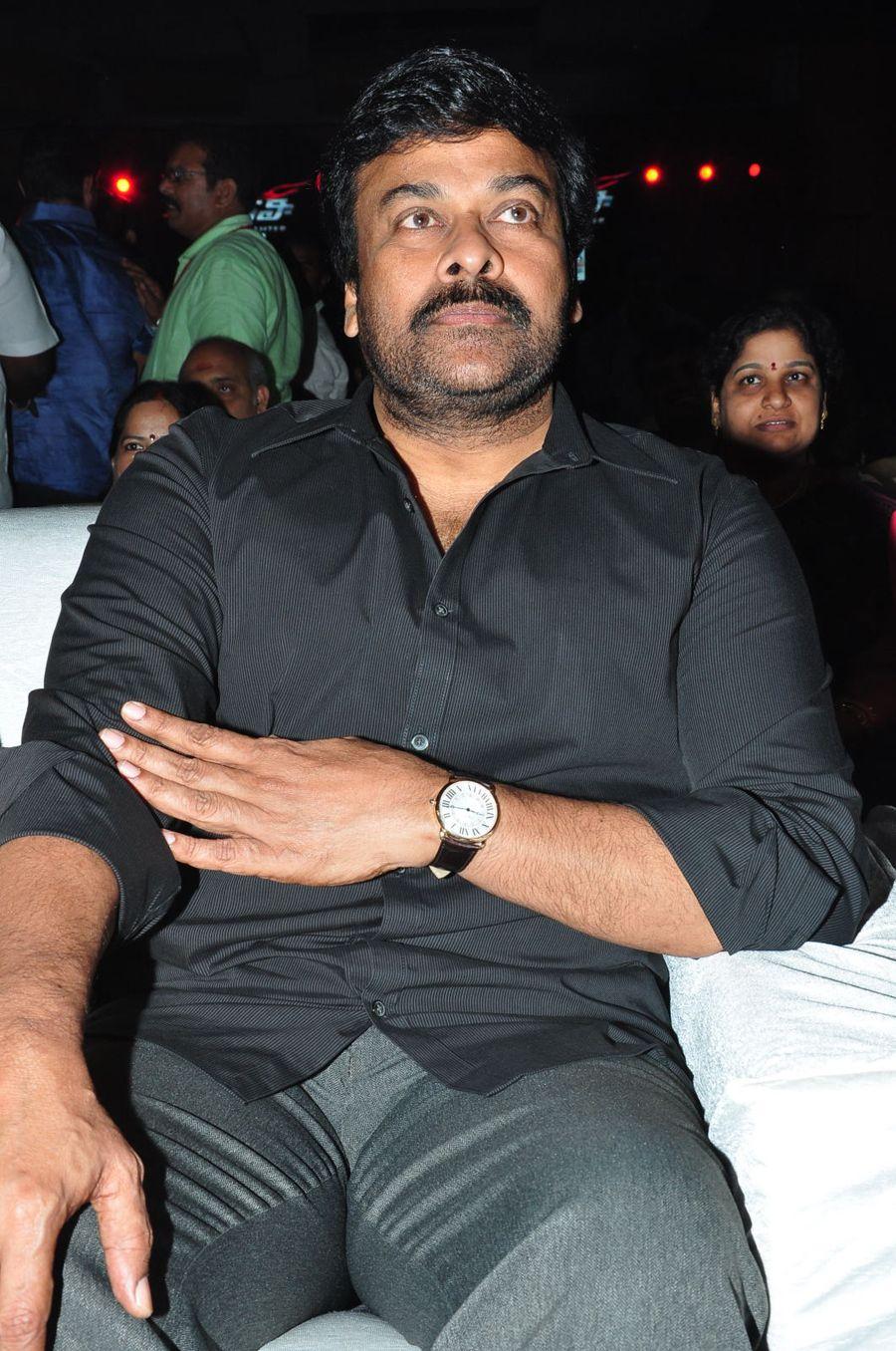 Chiranjeevi Stills at Bruce Lee Audio Launch