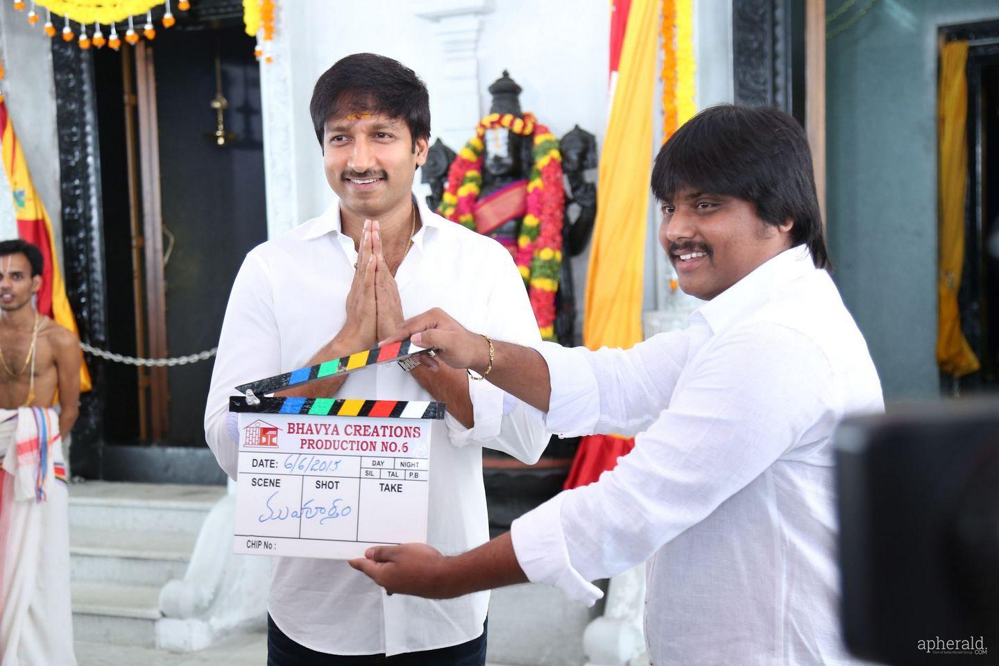 Gopi chand New Film Opening Pics