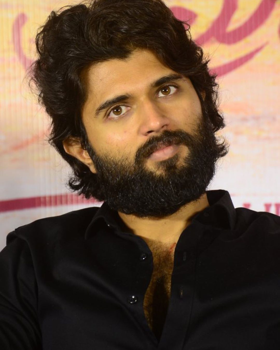 Handsome Hunk Vijay Devarakonda Black Dress Stills