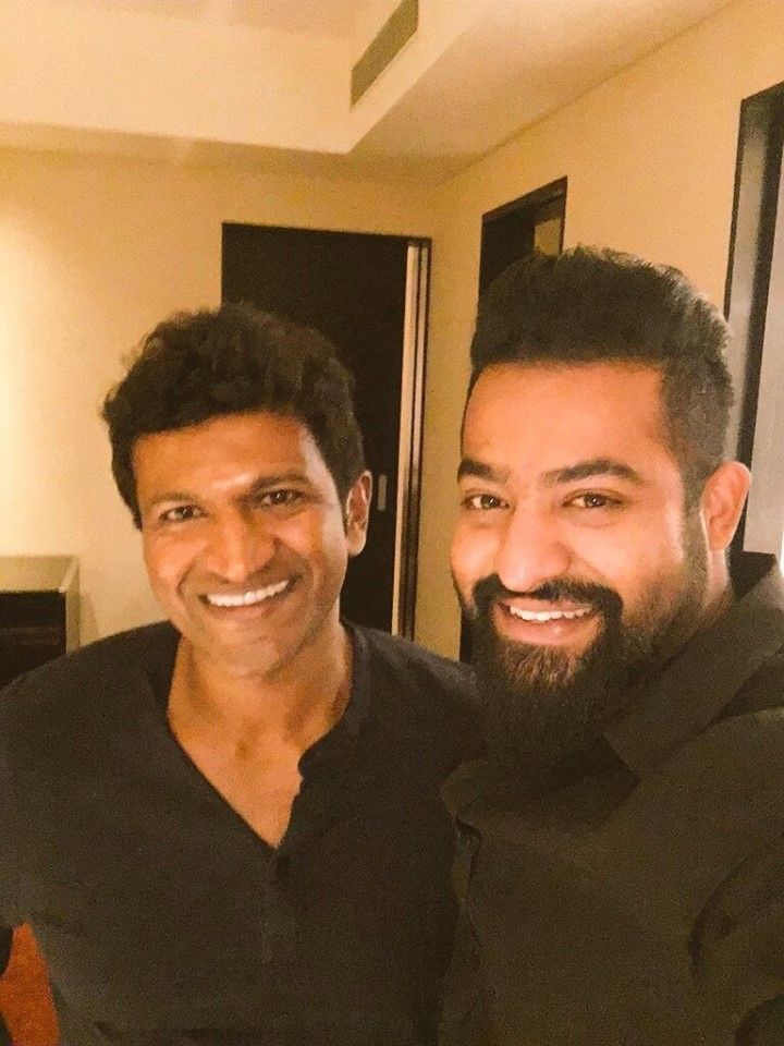 Jr NTR Selfie's with Punith Raj Kumar