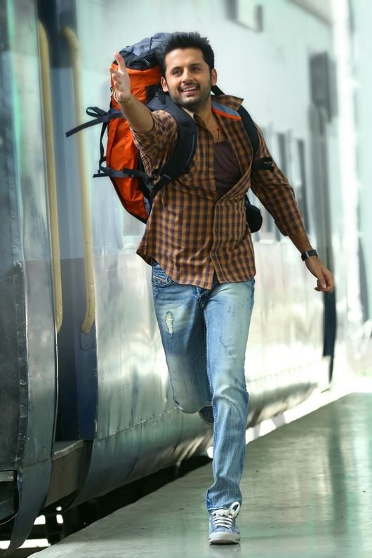 Nithin Stills in A Aa Movie