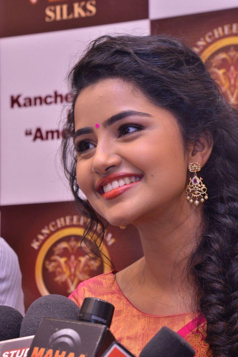 Actress Anupama Parameswaran Latest Saree Photos