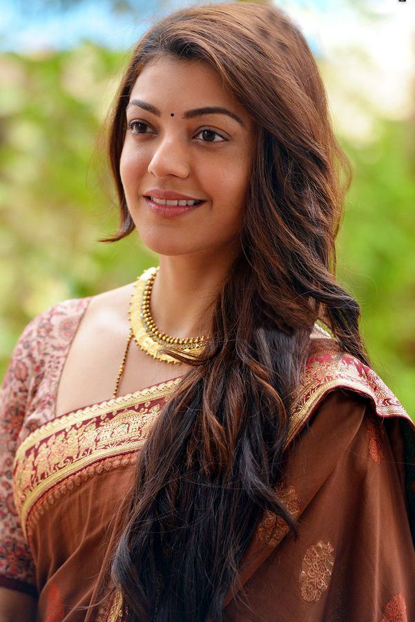 Actress Kajal Aggarwal Latest Saree Photos