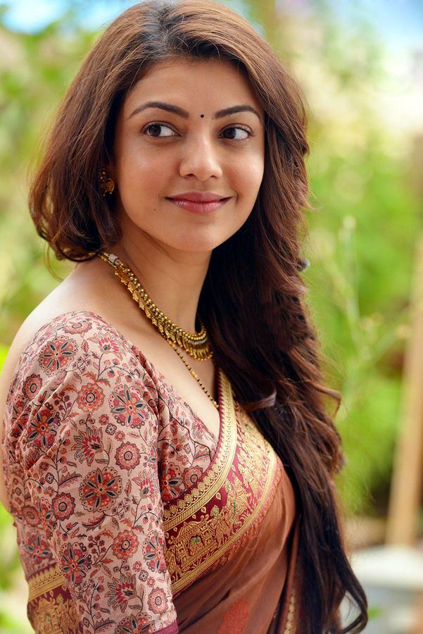 Actress Kajal Aggarwal Latest Saree Photos