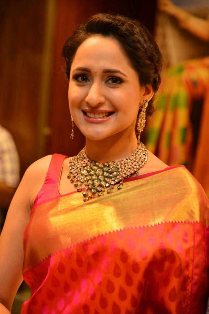 Actress Pragya Jaiswal Latest Saree Photo Stills