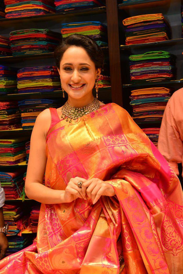 Actress Pragya Jaiswal Latest Saree Photo Stills