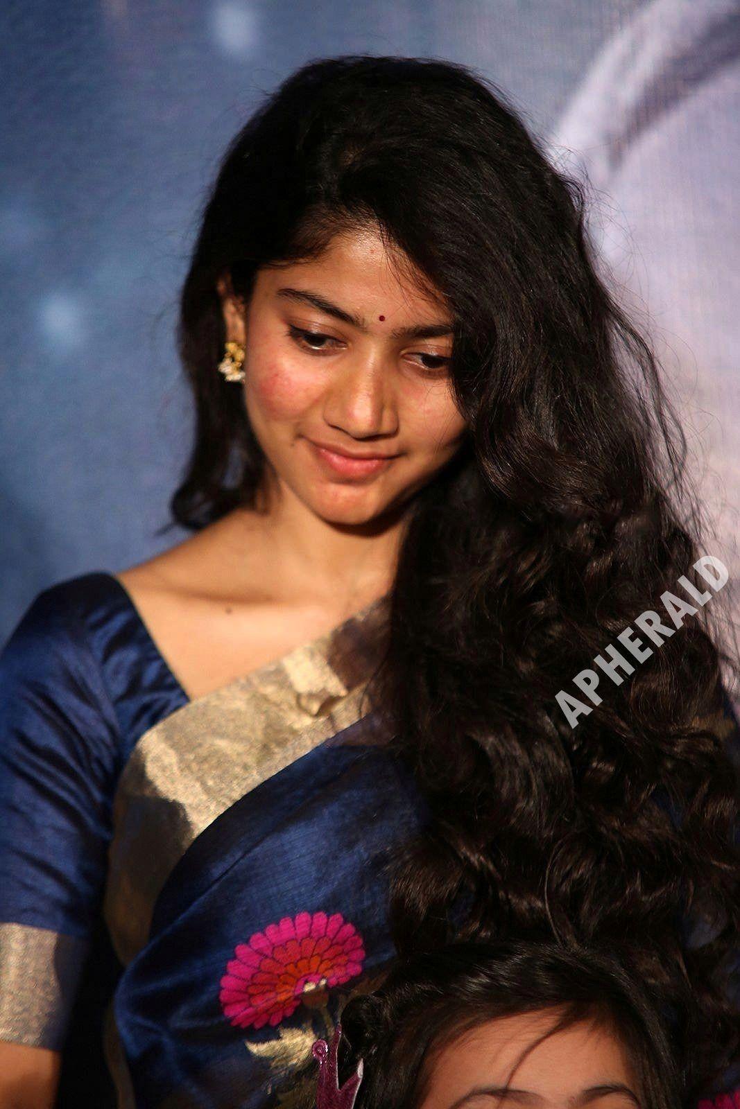 Actress Sai Pallavi Latest Blue Colour Saree Photos