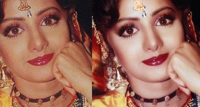 Actress Sridevi Kapoor Close UP Never Seen HD Wallpapers