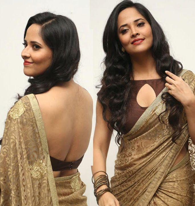 Anasuya’s stunning look in saree Latest Photos