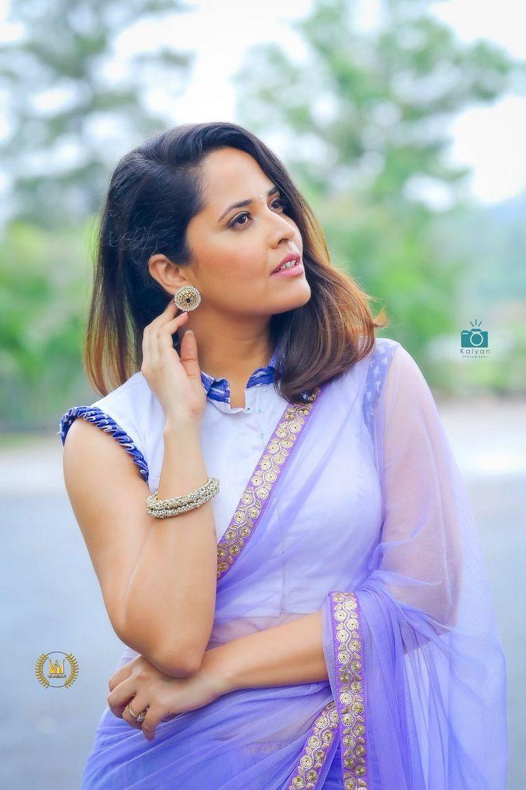 Anchor Anasuya Latest Saree Photo Stills