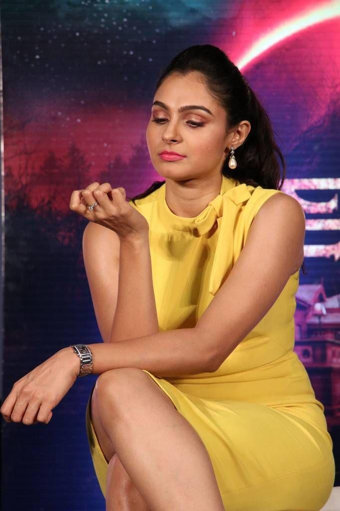 Andrea Jeremiah Stills At Aval Movie Trailer Launch