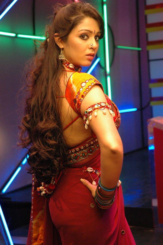 Cute And Beautiful Saree Stills Of Heroine Charmi Kaur