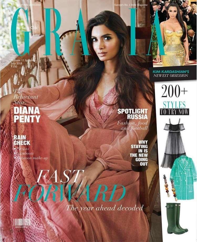 Diana Penty poses for Grazia Photoshoot Stills