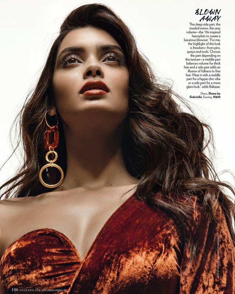 Diana Penty poses for Vogue India Photoshoot Stills